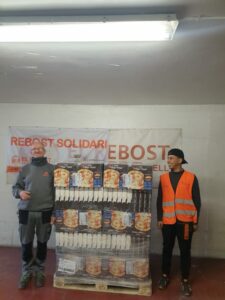 Donació de pizzes de Bofrost