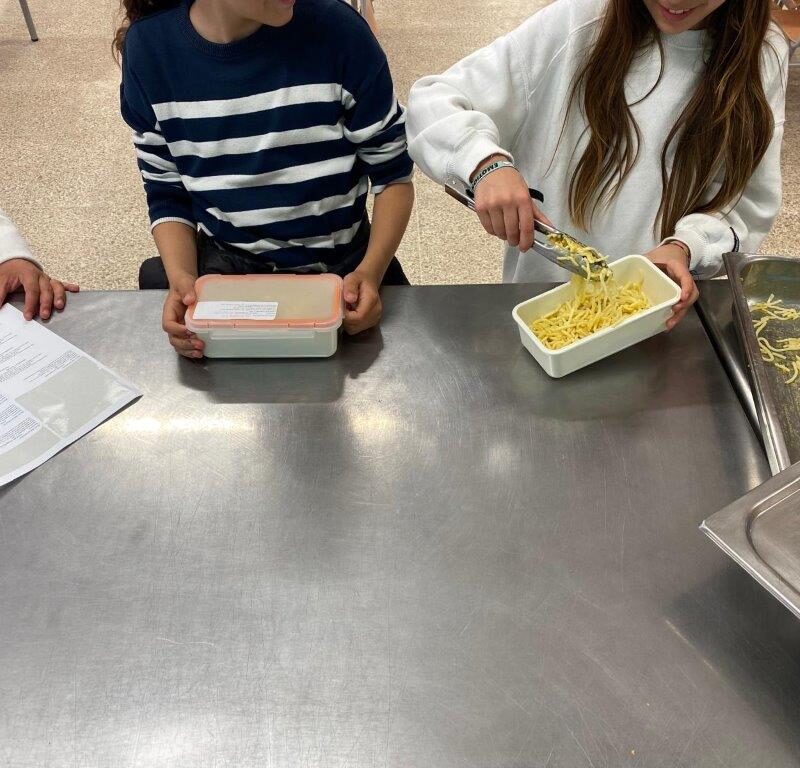 L'Escola El CIM de Teià, donant del Pont Alimentari