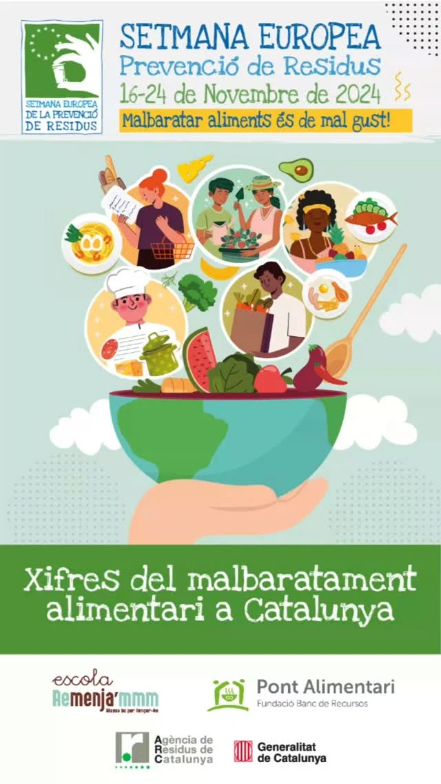 #ewwr2024 #malbaratamentalimentari #europeanweekwastereduction #foodwastewarriors #foodwaste